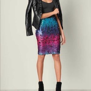 Venus Sequin Skirt NWT